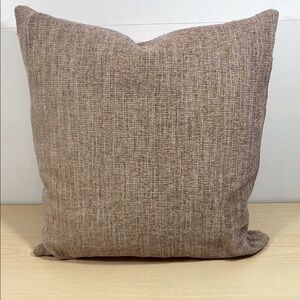 Gordon John Textiles Cozy Pink Tweed Accent Pillow